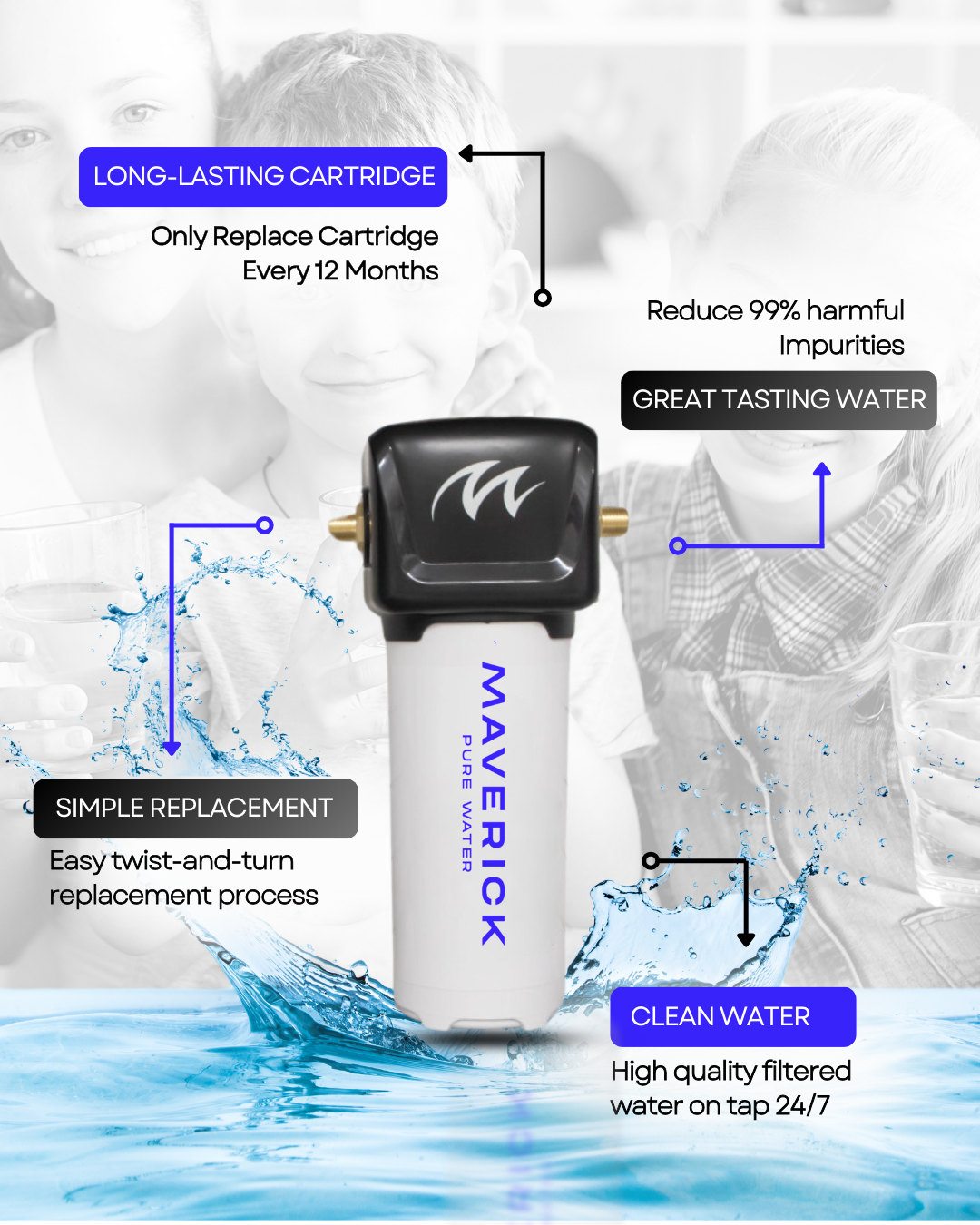 Maverick Pure Water Filter - Mav 02 |
(NEW)