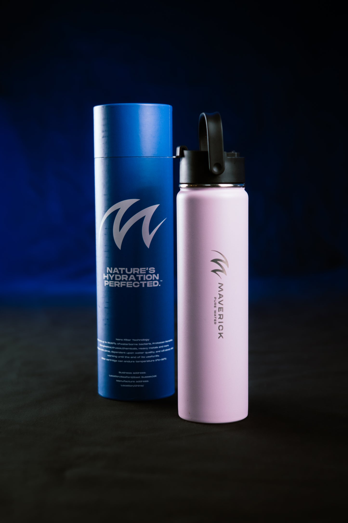 MAV ON THE GO - Stainless Steel Water Filter Bottle