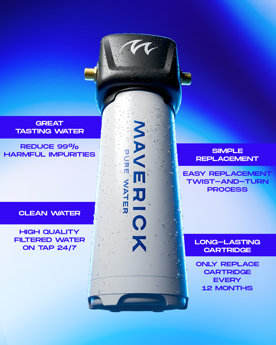 Maverick Pure Water Filter (MAV 01) 