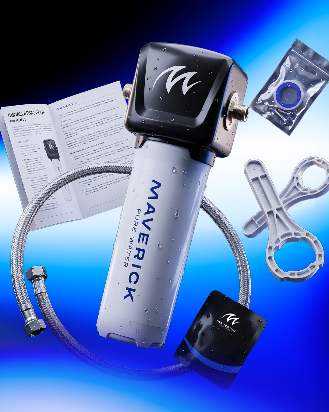 Maverick Pure Water Filter MAV 02 install kit