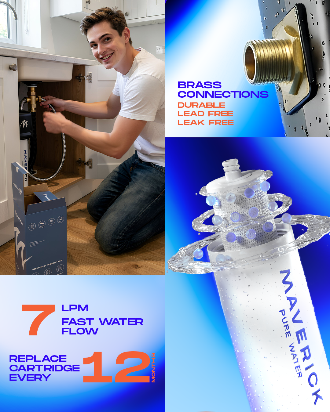 Maverick Pure Water Filter - Mav 02 | (NEW)