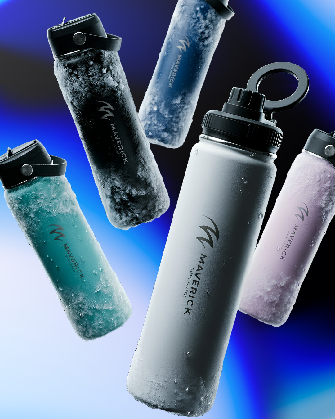 MAV ON THE GO - Stainless Steel Water Filter Bottle